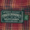 POLO COUNTRY RALPH LAUREN 80s 90s Old Check Pattern Long Sleeve Button Down Shirt Men's Used