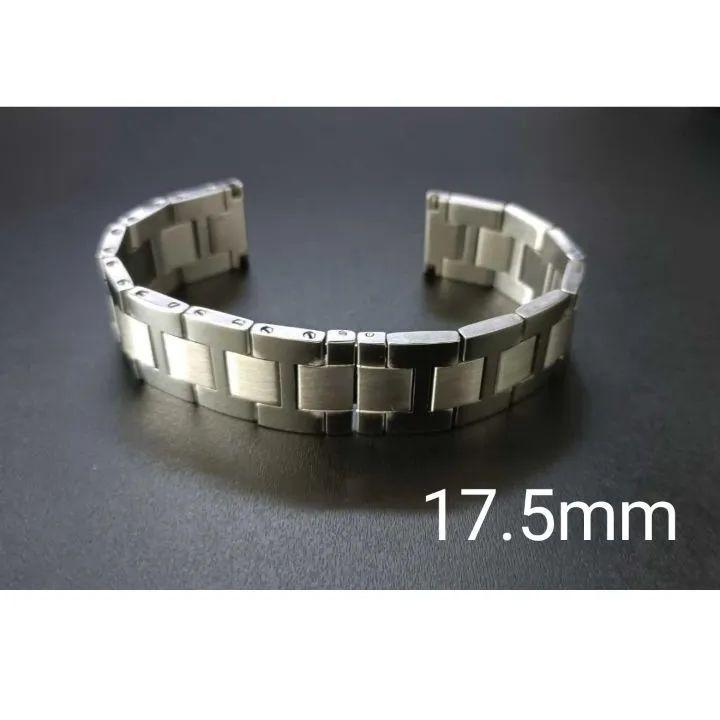 Used 17.5mm Watch Repair Replacement External Product Bracelet Matte x Polished [Compatible with] Cartier Must Tank CARTIER