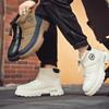 Modeschuhe für Herren Winter Verdicktes Daunentuch Lässige Herrenschuhe Hochwertige Plateaustiefel High-Top Werkzeugschuhe Zapatillas Hombre