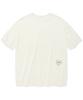FALLETT [Fallettxlee] Flower Short Sleeve Knit Ivory