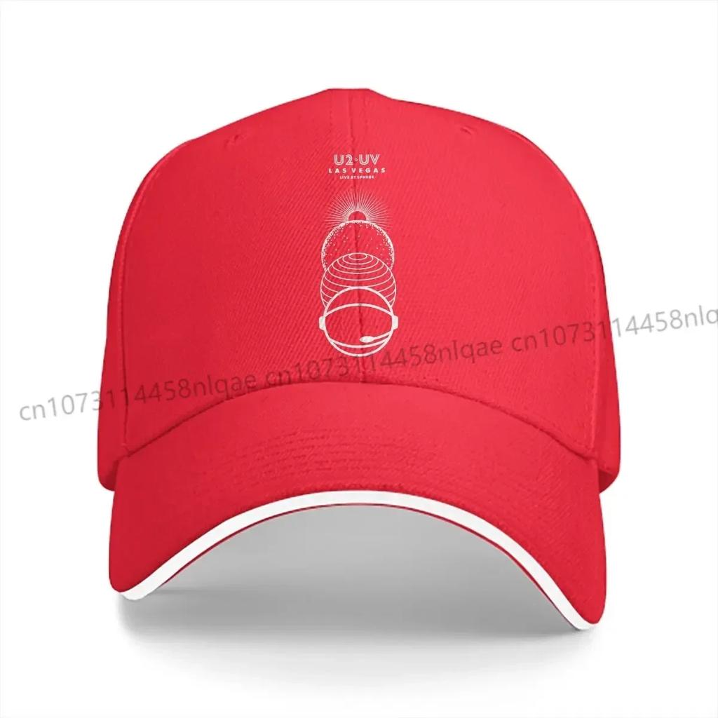 U White Sphere Unisex Baseball Caps Peaked Cap Sun Shade Cycling Hat