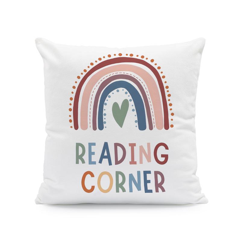 Bohemian Inspirational Classroom Pillowcase for Relaxation and Mental Health