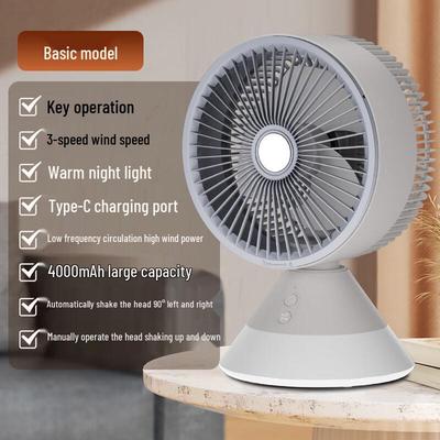 OEING Auto-Swing Desktop Circulation Fan