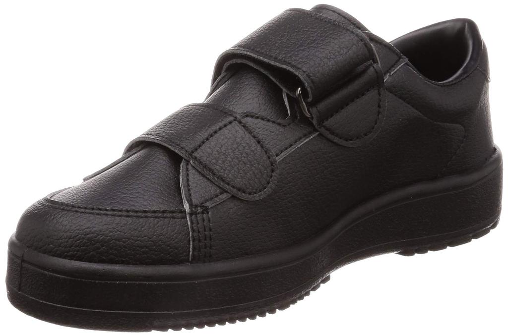 Moonstar V-Step 03 Rehabilitation Shoes for Men and Women, Single Foot Sold, Left Foot Only, Black, Size 27.0 cm, 3E