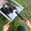 1 Stück Camping Hinterhof Mehrzweckzange Müllhandhabungszange Robuste Metallkonstruktion Kompaktes Design