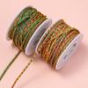 3mm Multi-Colored Five-Strand Tibetan Woven Cotton Thread for DIY Braiding and Tassel Projects