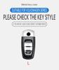 Suede Leather Car Key Case Cover Holder Shell Fob For VW Tiguan Touran Caddy Beetle Jetta Eos Golf Polo Hella Auto Accessories