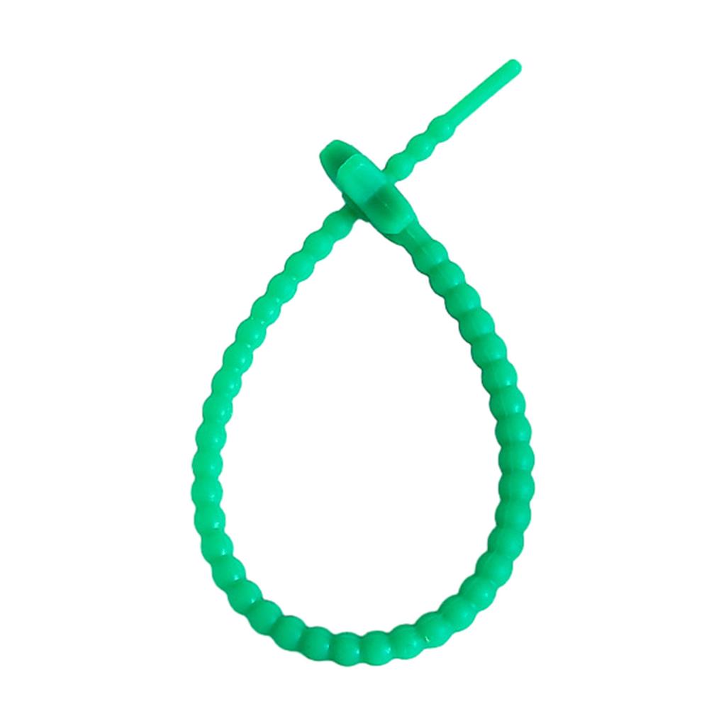 22cm Candy-Colored Stars Silicone Rope Data Line Binding Tape DIY Jewelry Key Chain Accessories Dress Tags Rope