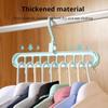 1 Pc Magic Multi-port Support Hangers for Clothes Drying Rack Multifunction Plastic Clothes Rack Drying Hanger Storage Hangers
