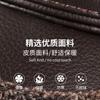 Middle and elderly winter cap pu leather hat men's old hat thickened warm ear protection hat grandpa dad hat