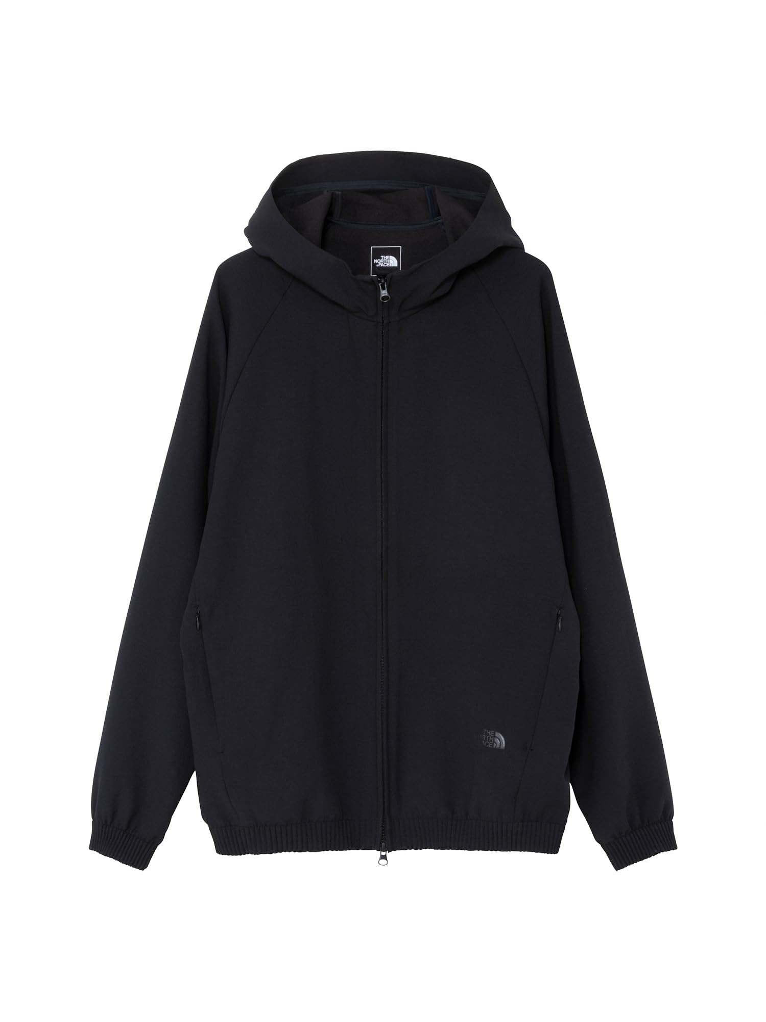 North Tranquil Full Zip Size L [The Face] Hoodie, Black,