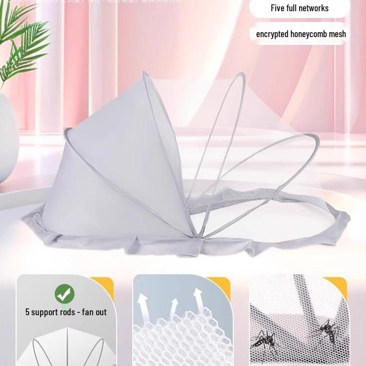 Universal Full-Coverage Baby Stroller Mosquito Net with Enlarged Encrypted Mesh