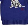 Polo Ralph Lauren Kinder Bedruckter Rundhalsausschnitt Figurbetonter Pullover Kinderpullover Blau 323920667-001