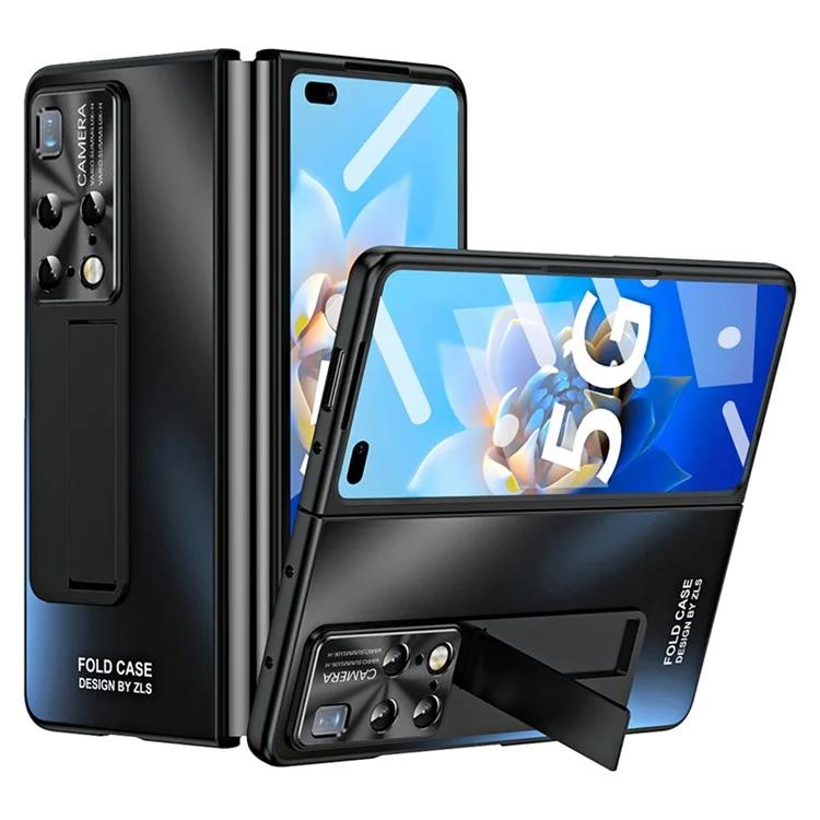 

Для Huawei Mate X2 4G/5G жесткий противоударный чехол для телефона AG, матовый чехол-подставка с защитой переднего экрана