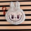 Creative New Labubu Bunny Plush Coin Purse Portable Round Earphone Bag Cute Cartoon Girly Heart