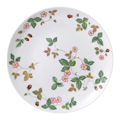 Wedgwood Wild Strawberry Casual Coupe Wedding 40032755 Plate, 23cm, Gift, (Officially Imported)