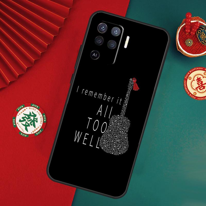 

Кейс для телефона All Too Well (Короткометражный фильм) для Oppo A15 A17 A57 A6 A5 Pro A54 A74 A94 A16 A76 A96 A40 A60 A80 A18 A38 A58 A78 A98 OPPO A18 4G
