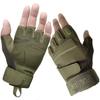 Men Half Finger Gloves Microfiber Sport Gloves For Outdoor Riding Fishing Hiking Training Skiing