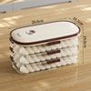 Transparent Stackable Refrigerator Storage Multi-layer Refrigerator Automatic Rolling Egg Tray Automatic Egg Storage Box