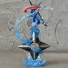 Figurină Anime Pokemon GK Greninja Shuriken de Apă Statuie Elf Animal de Companie Evoluat Ornament Păpușă Creativă Model Jucărie Cadou Crăciun Copii