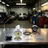 12V Fuel Level Gauge with Float Sensor Kit, 52mm 2 Inch Black Face Instrument for Tank Monitoring, Panel Service, and Replacement Projects