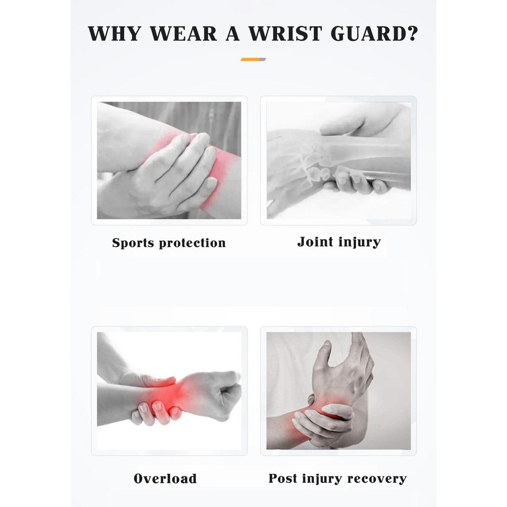 Handgelenkbandagen für das Training Angenehm zu tragen Atmungsaktives Kompressionsband Geeignet für Badminton Bowling