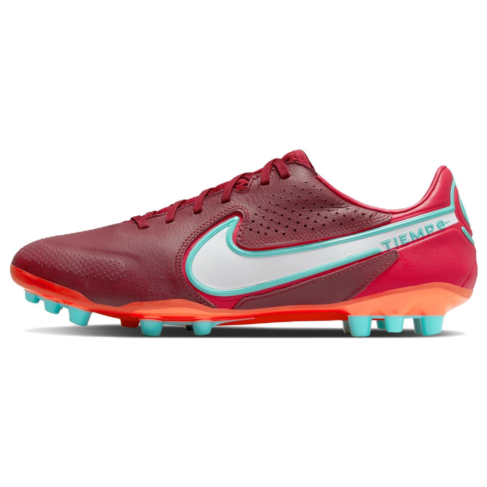 Nike Legend 9 Pro AG Soccer Shoes Red/Orange Men s DB0448-616 EU 41