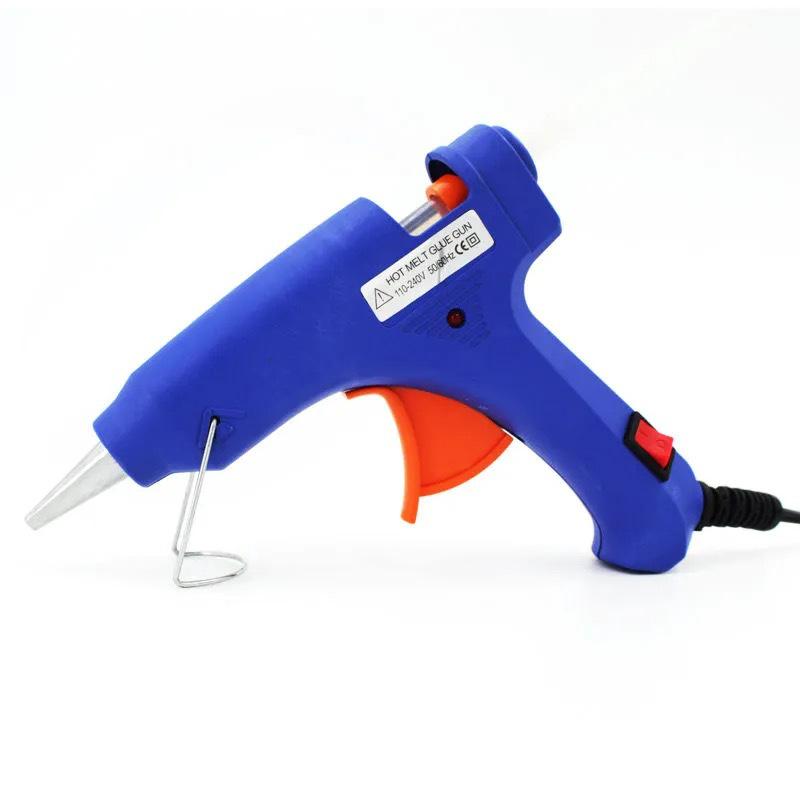 Large & Small Anti-Scald Glue Gun with DIY Glue Sticks (7mm/11mm) - Handmade Household Tool Set