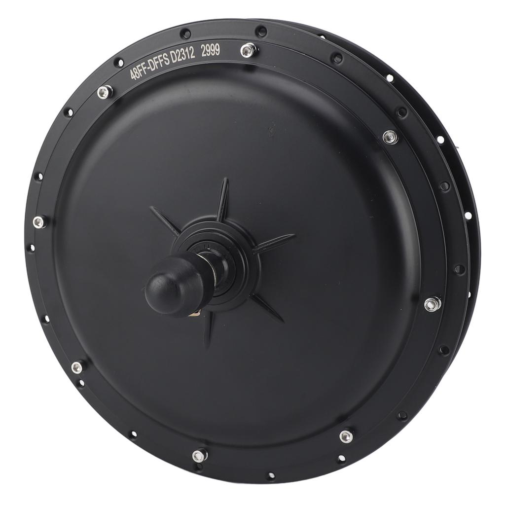 Elektrofahrrad Nabenmotor 48V 1500W Elektrofahrrad Fahrrad Vorderrad Nabenmotor Bürstenloser Getriebeloser Nabenmotor Umbau