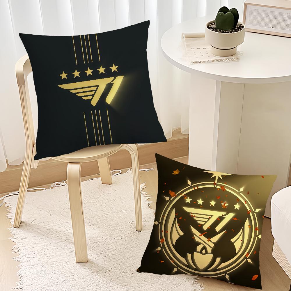 Faker SKT TT1 Cool Cushion Cover Living Room Accent Couch Back Support Square Lounge Restful Nap Companion Pillow Case