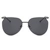 New ins style Internet celebrity street shot sunglasses men and women trendy personality metal sunglasses oval glasses s