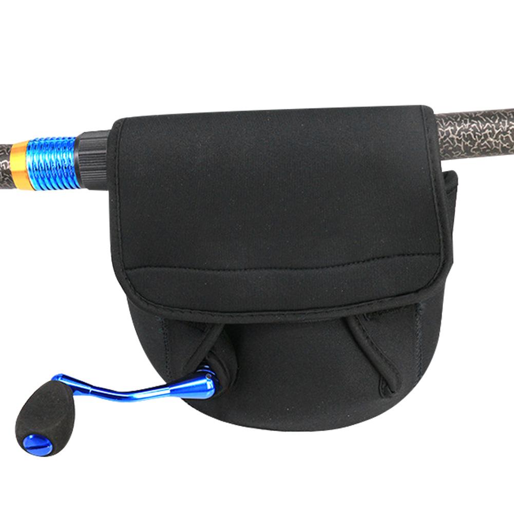 DEUKIO Outdoor Portable Fishing Reel Tackle Storage Ive Case Carrying Bag