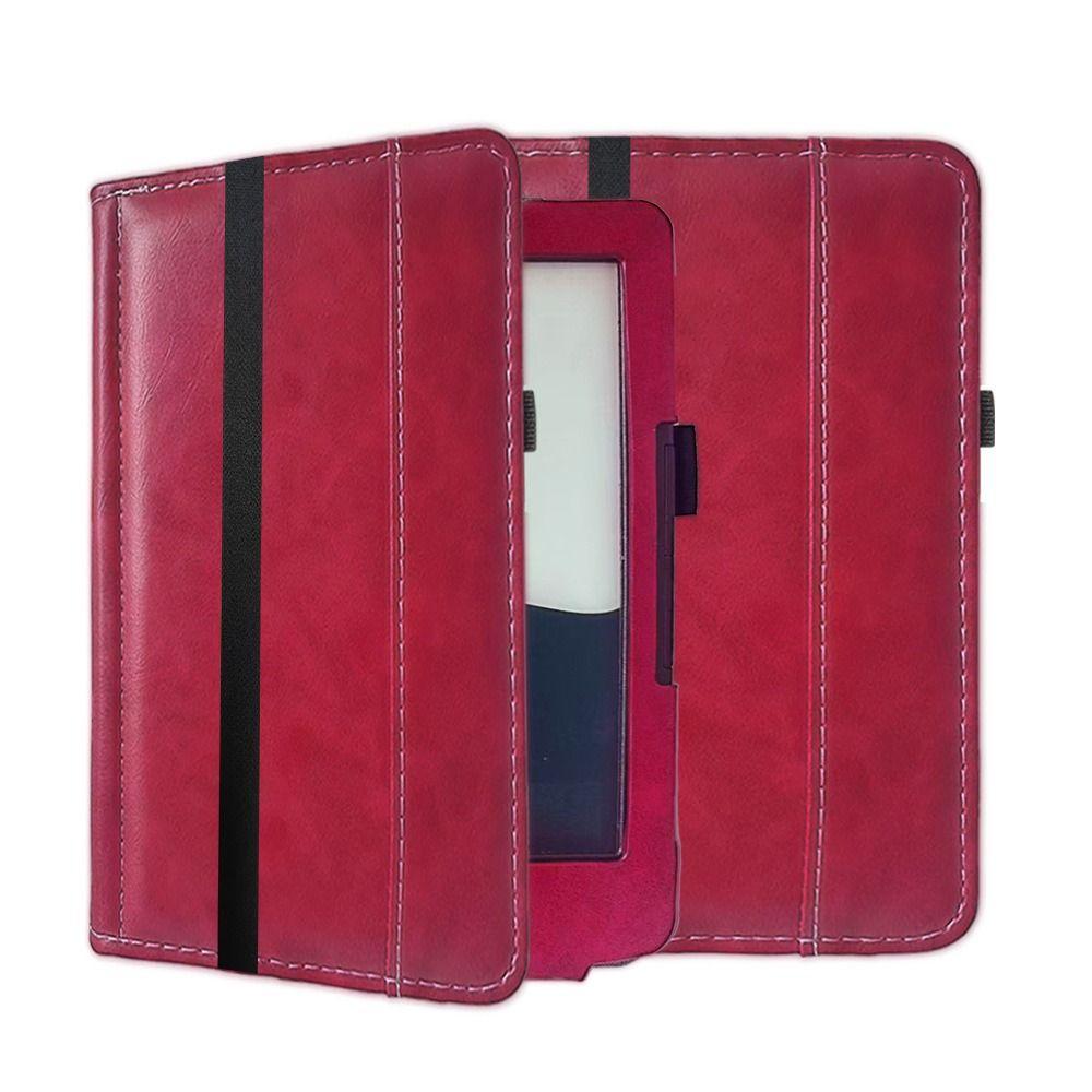 Funda de Cuero PU para e-Reader de 6 pulgadas tipo Flip para inkbook Calypso Plus/Classic 2/Prime