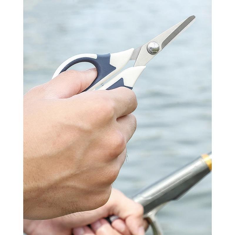 Multifunctional Stainless Steel Fishing Scissor Fish Line Cutting Tools Fishing Tackle Pesca Accessories for Fisherman With Case