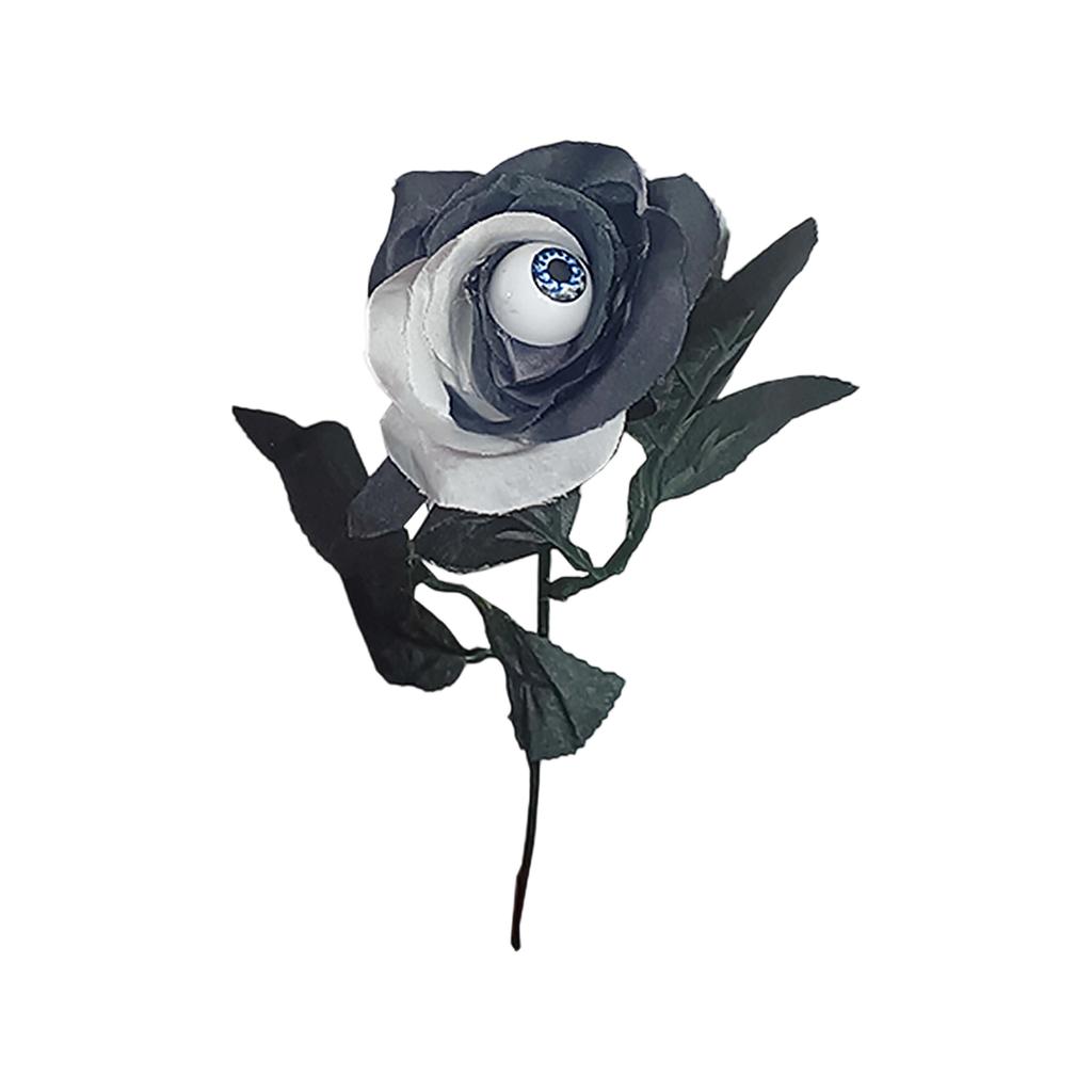 Feltree Halloween Decorations 10 Pieces Faux Rose With Eyeballs