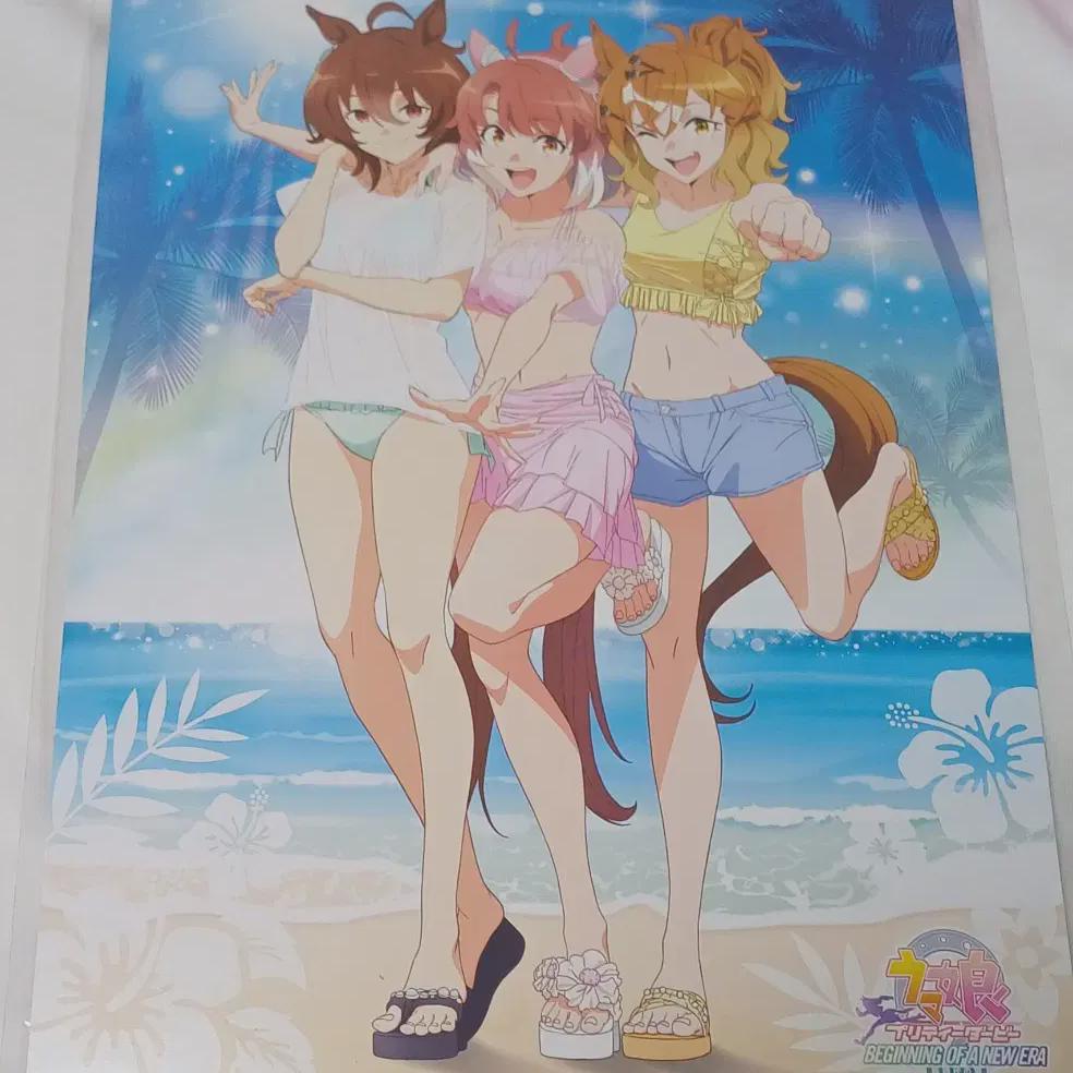 

Uma Musume The Movie Blu-ray Toho Shop Pre-order Benefit Illustration Board