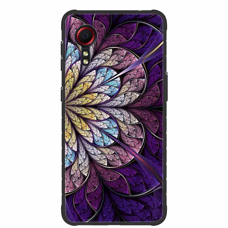 Per Samsung Galaxy Xcover7 5G Cover Carina Adorabile Custodia Posteriore in Silicone per Telefono Per Samsung Xcover 7 Protettiva Antiurto Morbide Custodie