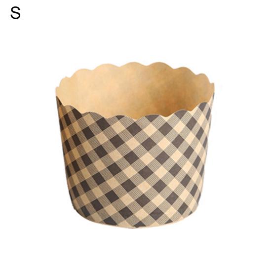 100Pcs Cake Cups Healthy Portable Lightweight Cake Containers Eco-friendly Stackable Cupcake Holders for Home