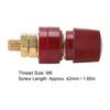5Pcs Brass Binding Post Nickel Plated Inverter Terminal for Electronic Instruments Automobiles