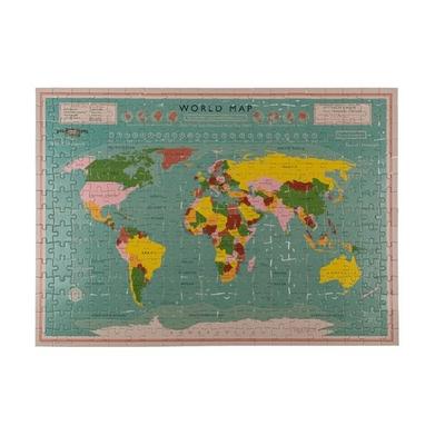 World Map Puzzle 300 Pieces Country Earth Map Puzzle