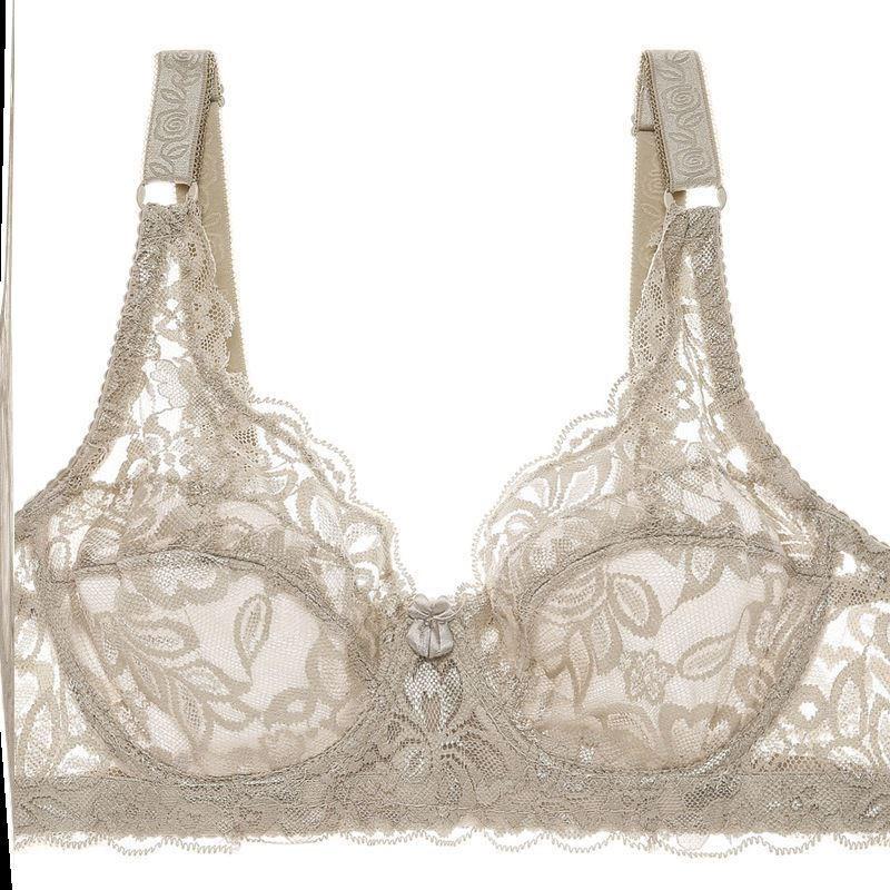 Women's Bra Ultra-thin Bra Plus Size Sexy Lingerie Lace Bra