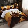 3pc Halloween Evil Castle Printed Chipless Quilt Set Multi Size Dormitory Bedroom Soft and Comfortable Machine Washable