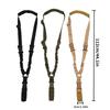 1Pc Shot Gun Belt Hunting Accessories Shoulder Strap Rifle Rope Belt with Metal Buckle Tactical Gear Tactical Single Point Sling