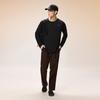 ANTA Running Collection Knitwear Men's Black Crew Neck Moderate Other 952345402-4