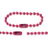 100pcs/lot Colorful Ball Bead Chains Fit Key Chains Hand Tag Connector ForDIY Bracelet Jewelry Making Accessorise Length 10 12cm