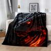 Dragon Reading Magic Book flannel,Lightweight,Flannel Blanket,Comfortable Blanket, Sofa Blanket, gift blankets,Holiday gift blanket Blankets
