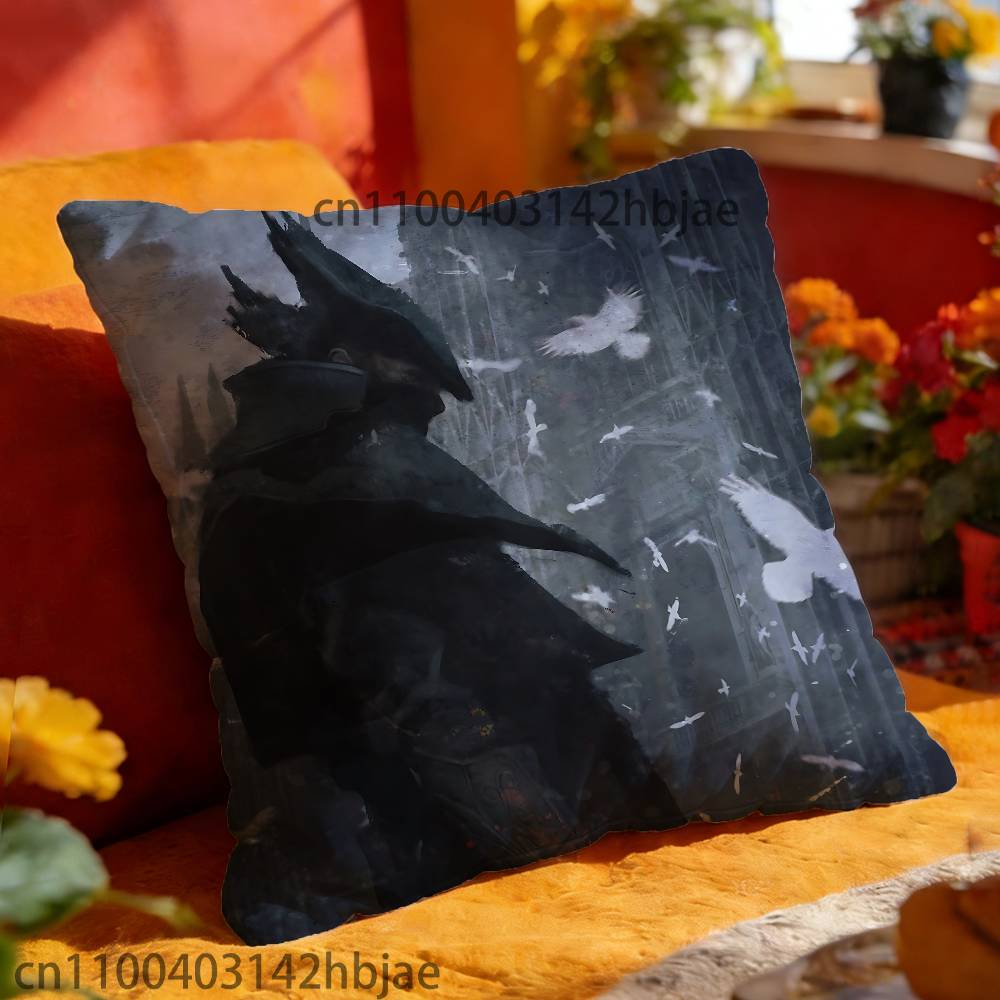 Lady Maria B-BloodborneS Pillowcases Bedroom Living Room Sofa Home Decor Polyester Cushion Cover with Zipper