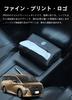 HUDIY Car Tissue Case for the New Alphard 40 Series 2023 Leather Car Tissue Car Storage Tissue Hanging Tissue Sun Visor Convenient Car Accessory (June