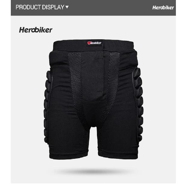 Motorcycle Riding Pants Anti-fall Motorbike Shorts Shock-absorbing Outdoor Sport Protective Gears Thigh Hip Protection Pants