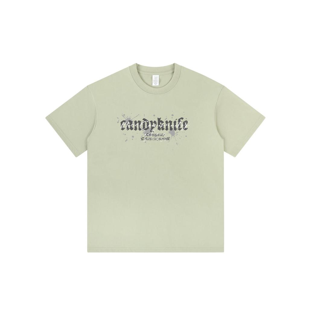 Unisex Oversized Lockerer Schnitt T-Shirt, Kurzarm, Amerikanischer Streetstyle